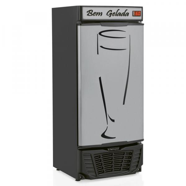 Cervejeira GRBA-330 Porta Inox Frost Free Capacidade 330 L Gelopar