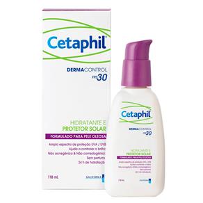 Tudo sobre 'Cetaphil Dermacontrol FPS30 Hidratante e Protetor Solar - Hidratante Facial para Pele Oleosa 118ml'