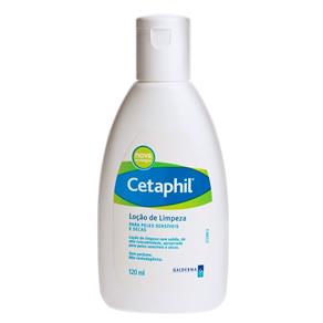 Cetaphil Loção de Limpeza - Limpeza Facial para Peles Secas e Sensíveis - 120ml