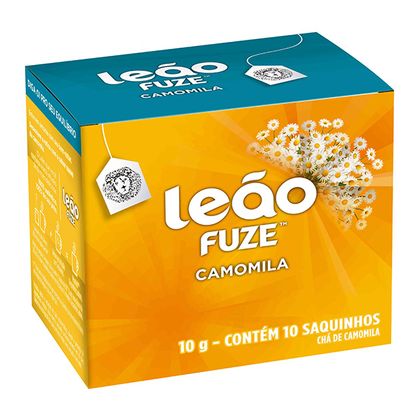 Chá de Camomila com 10 Sachês Fuze Leão Leão