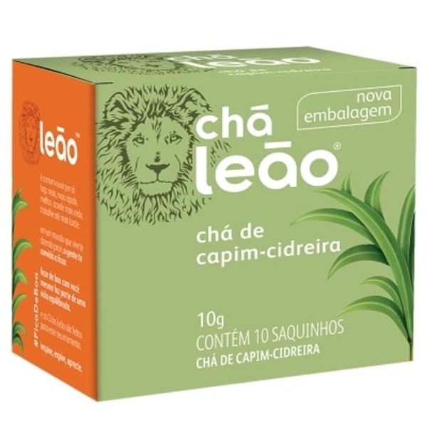 Chá de Capim Cidreira com 10 Saquinhos - Leão