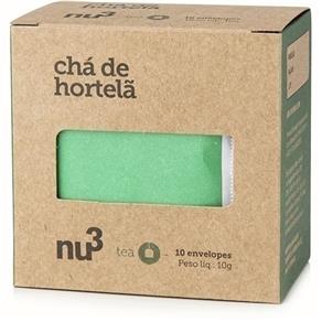 Chá de Hortelã - Nu3 Natural - 10 Sachês- Natural