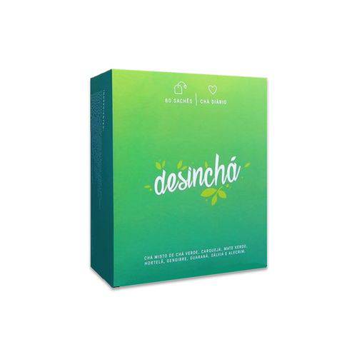 Chá Desincha 60 Sachês - Emagrecedor Diurético