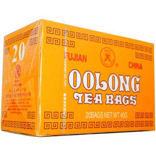 Tudo sobre 'Chá Fujian Oolong Chinês. Importado 20 Sachês.'
