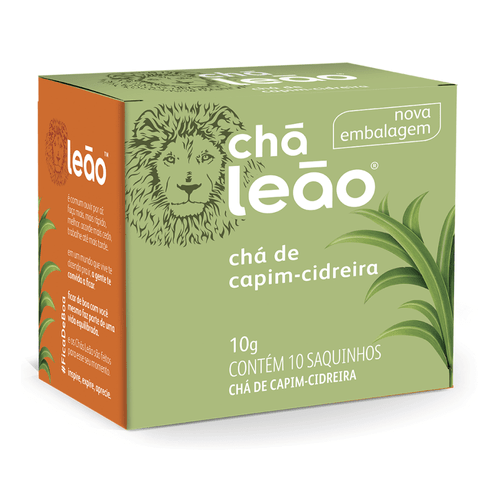Chá Leão – Capim Cidreira 10 Sachês