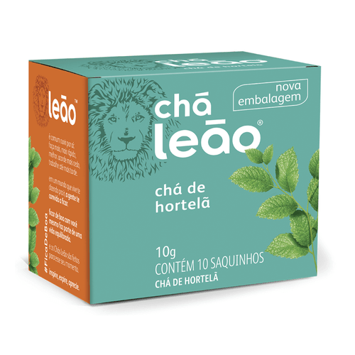 Chá Leão - Hortelã 10 Sachês