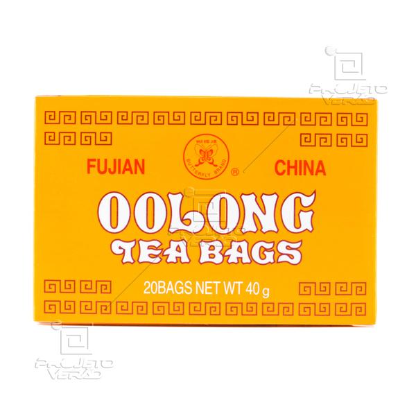 Chá Oolong - Oolong Tea Bags 40g (20 Sachês de 2g) Importado Fujian