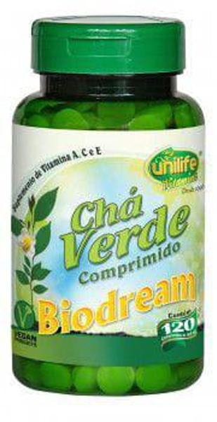 Chá Verde 120 Comprimidos 400mg Biodream - Unilife