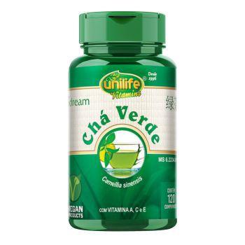 Chá Verde 400 Mg - 120 Comprimidos - Unilife