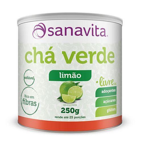 Chá Verde - 250 Limão - Sanavita
