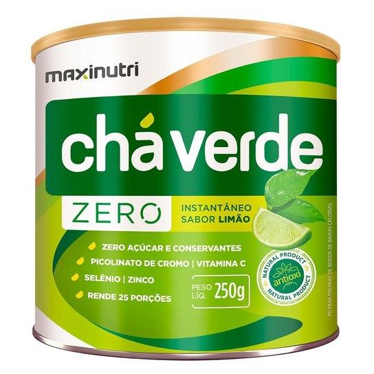 Chá Verde Solúvel Zero Limão 250g - Maxinutri