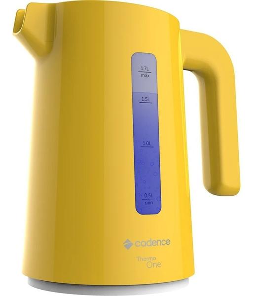 Chaleira Elétrica Cadence Thermo One Colors 1,7l Amarela
