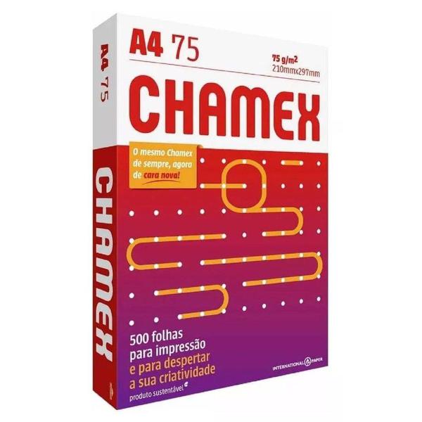 Chamex A4 75g 500 Folhas