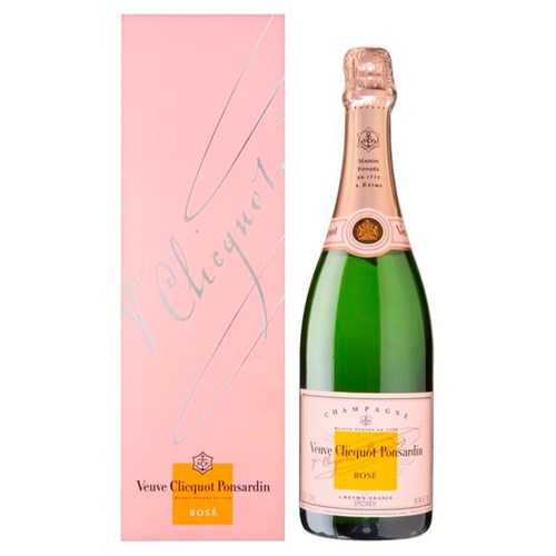 Champagne Veuve C. Rose Design Box 750 Ml