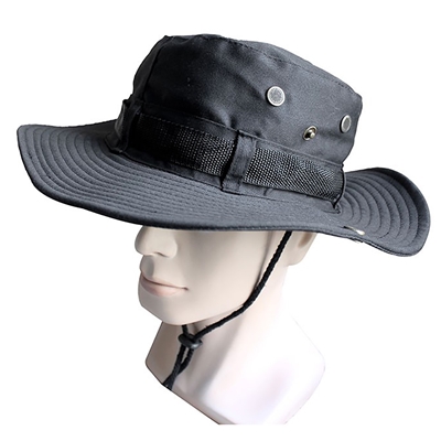 Chapéu Tático NTK Tipo Boonie Hat - Preto