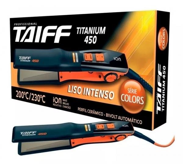 Chapinha Taiff Titanium Colors 450 230º - Bivolt