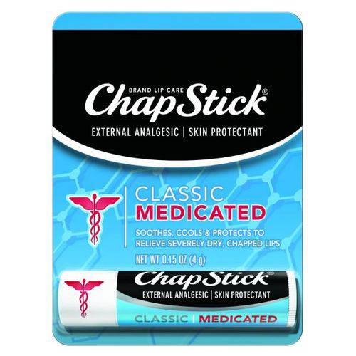Tudo sobre 'Chapstick Classic Medicated Lip Balm'