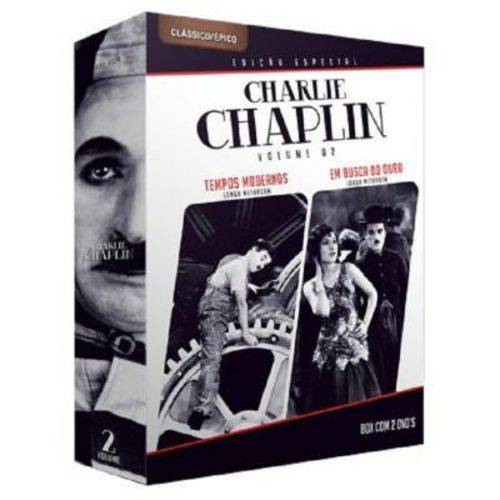 Charlie Chaplin Edição Especial Vol. 2 - 2 DVDs Filme Comédia