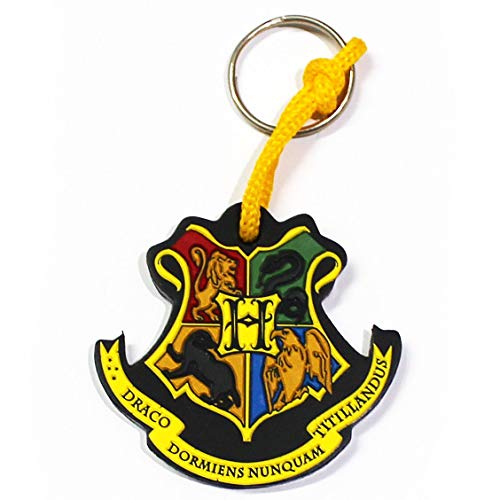 Chaveiro de Borracha Harry Potter - Hogwarts Brasão