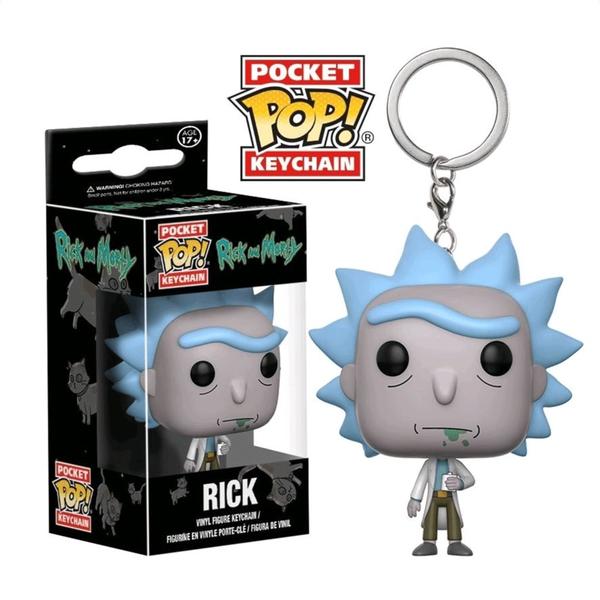 Chaveiro Funko Pocket Pop Rick - Rick And Morty - Funko Pop