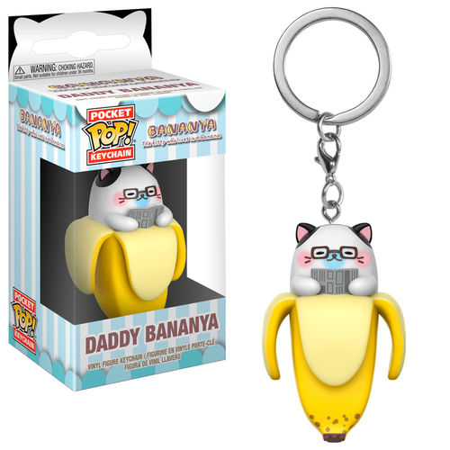Chaveiro Funko Pop Keychain Bananya - Daddy Bananya