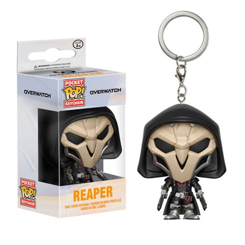 Chaveiro Funko Pop Keychain Overwatch Reaper