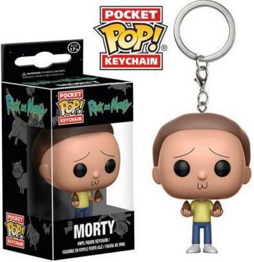 Chaveiro Pocket POP! Funko Rick And Morty - Morty