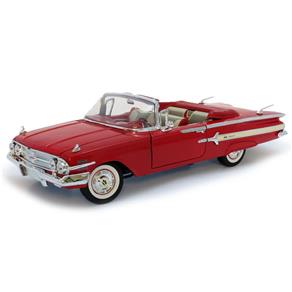 Tudo sobre 'Chevy Impala 1960 Conversível 1:18 Motormax'