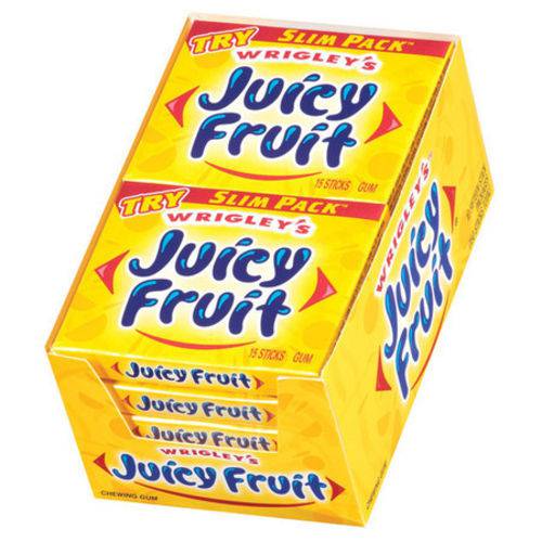 Tudo sobre 'Chiclete Wringley's Juicy Fruit - Sabor Tutti Frutti (Caixa C/ 10)'