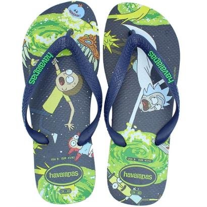 Chinelo Havaianas Top Rick And Morty Masculino