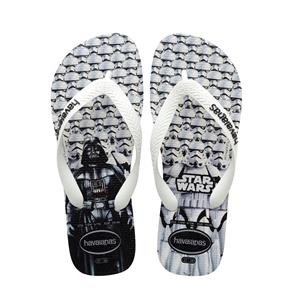 Chinelo Havaianas Unissex Star Wars - Branco - Tamanho 33/34 - Branco