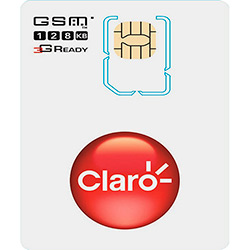 Chip Claro Sim-Card Micro-Sim 128Kb Flex GSM 3G e 4G