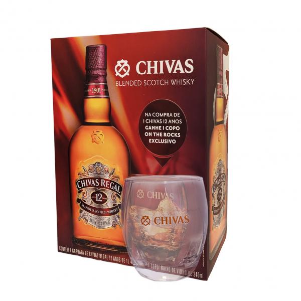 Chivas Regal Whisky 12 Anos Escocês 1000ml