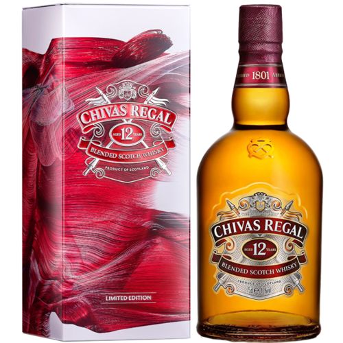 Chivas Regal Whisky 12 Anos Escocês 750ml com Lata