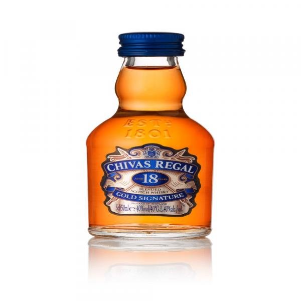 Chivas Regal Whisky 18 Anos Escocês - 50ml