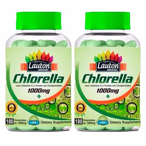 Chlorella 1000mg - 2x 180 Comprimidos - Lauton