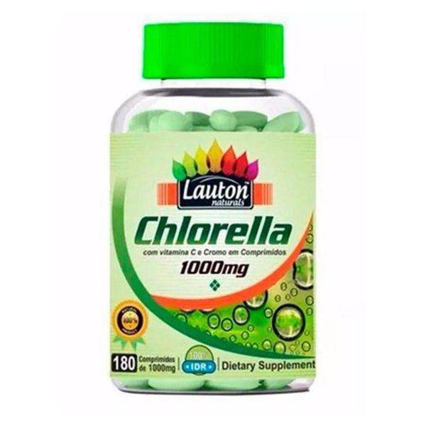 Chlorella 180 Comprimidos 1000mg Lauton Nutrition