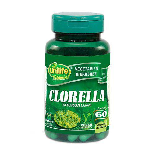 Chlorella Alga com Clorofila