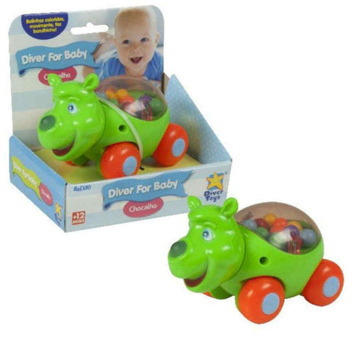 Chocalho For Baby Diver Toys