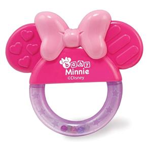 Chocalho Laço Baby Minnie Mouse Dican