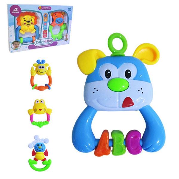Chocalho para Bebês Baby e Fun Sortidos 2 Unidades Ark Toys