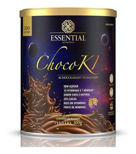 Choco Ki 300g - Essential Nutrition - Achocolatado Saudavel