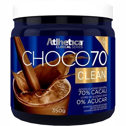 Choco70 Clean 350g- Atlhetica Nutrition