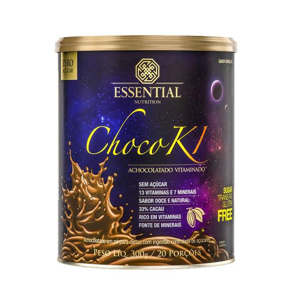 Chocoki Lata 300g/20ds Essential - Essential Nutrition