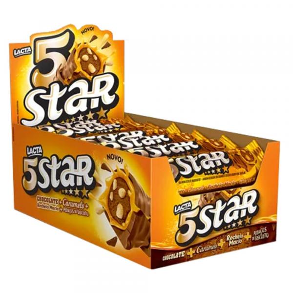 Chocolate 5 Star 40g C/18 - Lacta
