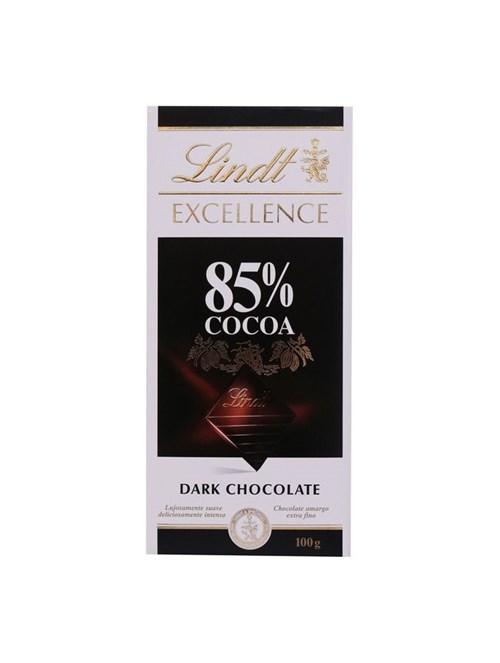 Chocolate 85% Cacau Excellence Lindt 100g