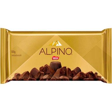 Tudo sobre 'Chocolate Alpino Nestlé 100g'