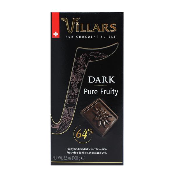 Chocolate Amargo 64% Cacau Villars 100g
