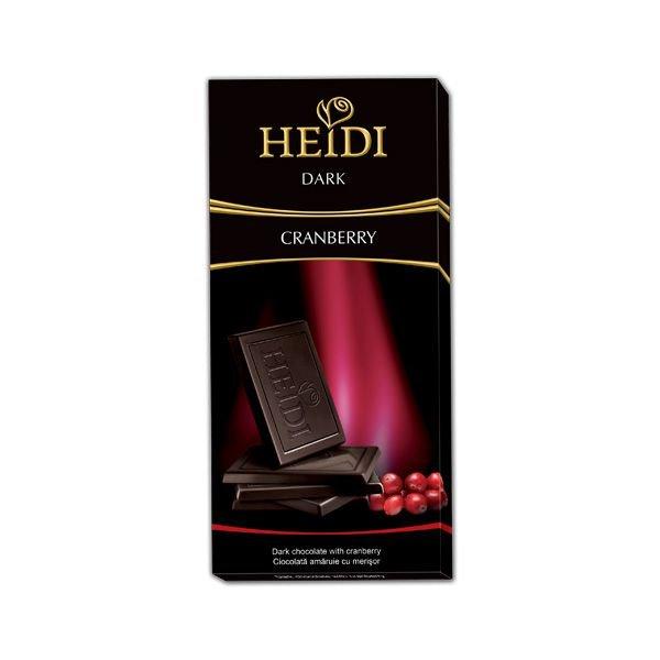 Chocolate Amargo Cranberry 80g HEIDI