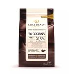 Chocolate Amargo em Gotas 70,5% Cacau Callebaut 2,5kg